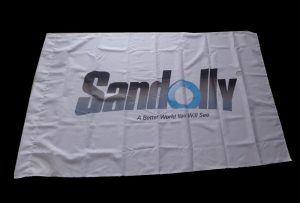Flag banner Cloth na naka-print sa pamamagitan ng 1.6m (5 talampakan) eco solvent printer WER-ES160